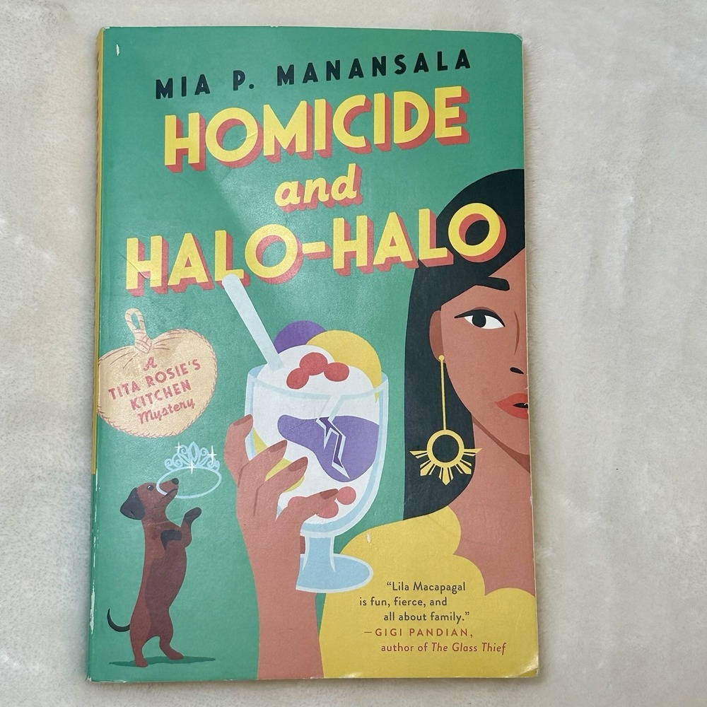 Homicide and Halo-Halo by Mia P. Manansala - Filipino Cozy‎ Mystery Paperback